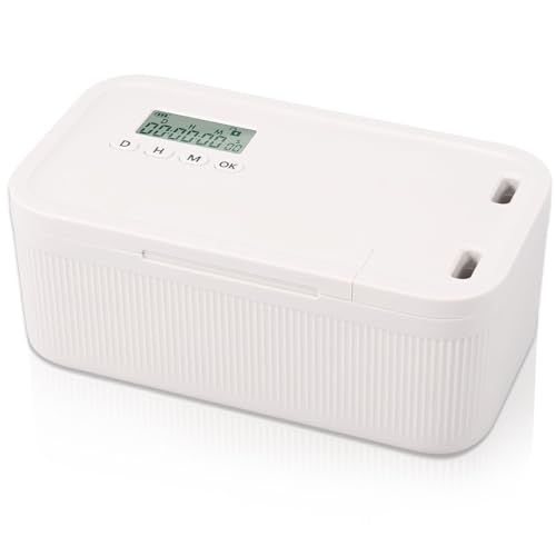 Harupink Safe Timed Timed Lock Box,Handy Gefängnis mit zeitschloss,Zeitverriegelungsbehälter mit 2 Arbeitsmodus,23.9x13.1x 9.6 cm Handy Safe Robust Tragbar Timer für Sichert Wertsache Harupink Safe Timed Timed Lock Box,Handy Gefängnis mit zeitschloss,Zeitverriegelungsbehälter mit 2 Arbeitsmodus,23.9x13.1x 9.6 cm Handy Safe Robust Tragbar Timer für Sichert Wertsache von harupink