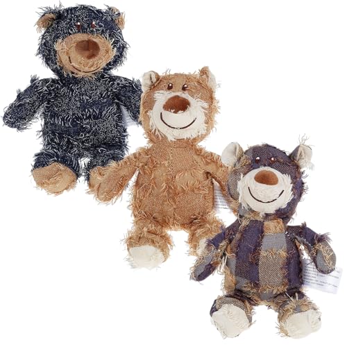 harupink 3 PCs Bärenhundspielzeug Plüsch Haustier Spielzeug quietschende Hund Spielzeug Hundekauen Spielzeug Interactive Dog Begleiter Spielzeug Robustes Hundeplüschspielzeug für Welpen kleine Hunde, harupink 3 PCs Bärenhundspielzeug Plüsch Haustier Spielzeug quietschende Hund Spielzeug Hundekauen Spielzeug Interactive Dog Begleiter Spielzeug Robustes Hundeplüschspielzeug für Welpen kleine Hunde, von harupink