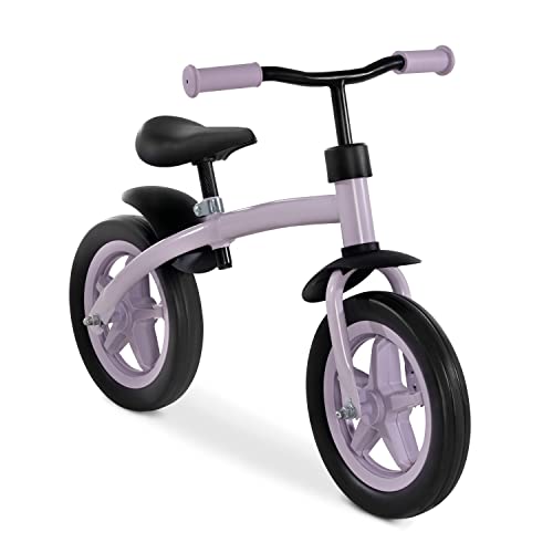 hauck Laufrad Super Rider 12 für Kinder 2-4 Jahre mit 12 Zoll Reifen, Höhenverstellbaren Sattel & Lenker, Training von Gleichgewicht & Motorik (Lavender) von hauck