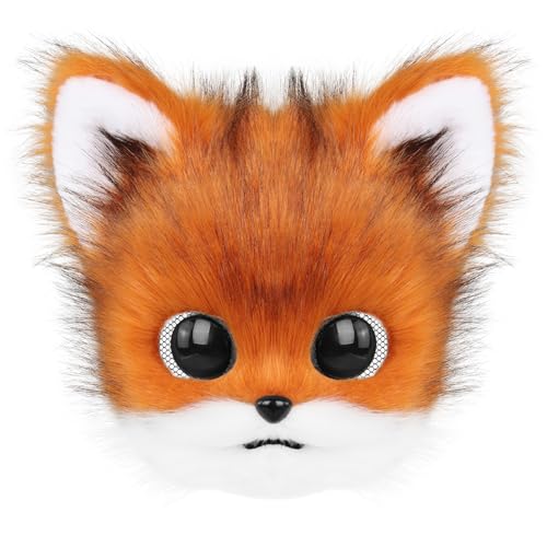 hbbhml Tier Katze Maske Kunstfell Fuchs Cosplay Therian Masken für Halloween Party Kostüm Zubehör hbbhml Tier Katze Maske Kunstfell Fuchs Cosplay Therian Masken für Halloween Party Kostüm Zubehör von hbbhml