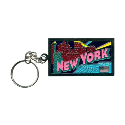 hegibaer Grüße aus New York Amerika USA Bundesstaaten Schlüsselanhänger Keychain 0620 von hegibaer