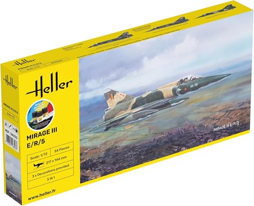 Heller Modellbausatz AMD Mirage IIIE/R/5 BA Heller Modellbausatz AMD Mirage IIIE/R/5 BA von Heller