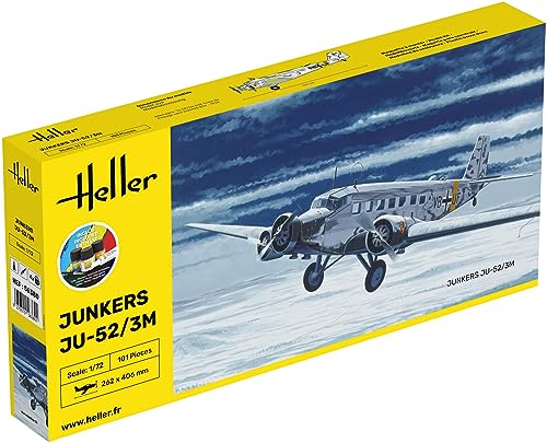 heller 56380 Starter Kit Junkers Ju-52/3M 1/72 heller 56380 Starter Kit Junkers Ju-52/3M 1/72 von Heller