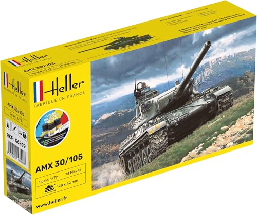 Heller 56899 AMX 30/105 Modellbausatz, grau Heller 56899 AMX 30/105 Modellbausatz, grau von Heller