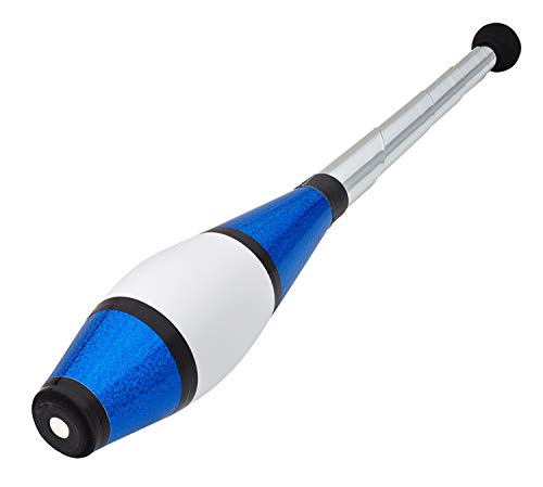 Henrys J00442-08012 Jonglierkeule Pirouette Europ Deko Glitter EG, Jonglage Solo, Vielkeulen & Tempo jonglieren, Juggling Keule für Profi und Wettbewerb, ca. 52 cm, blau Henrys J00442-08012 Jonglierkeule Pirouette Europ Deko Glitter EG, Jonglage Solo, Vielkeulen & Tempo jonglieren, Juggling Keule für Profi und Wettbewerb, ca. 52 cm, blau von henry