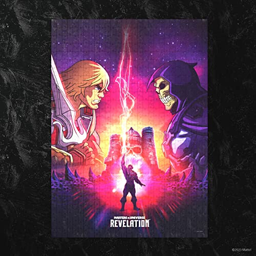 heo GmbH HEO01006 Masters of The Universe: Revelation He-Man and Skeletor (1000 Teile) Puzzle, Mehrfarbig von heo GmbH