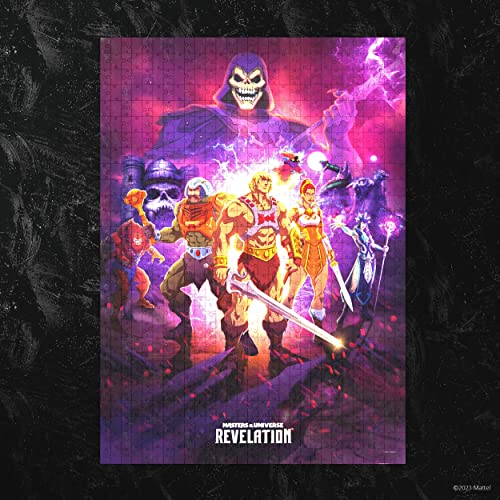 heo GmbH HEO01007 Masters of Universe: Revelation The Power Returns (1000 Teile) Beast Man Puzzle, Mehrfarbig von heo GmbH