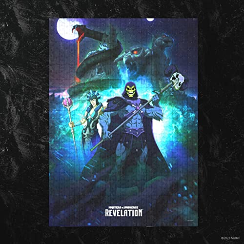 heo GmbH HEO01008 Masters of The Universe: Revelation Skeletor and Evil-Lyn (1000 Teile) Puzzle, Mehrfarbig von heo GmbH