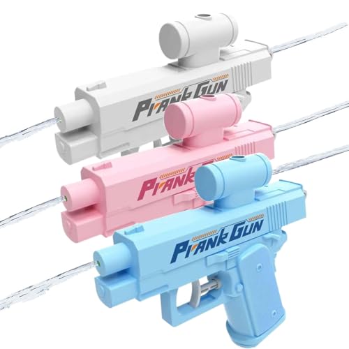 Prank Two-Way Water Gun, Prank Water Gun, Can Spray from Front and Back, Pranks Squirt Gun-Hilarious Gag Gift for Pool, Beach, Party Pranks (3pcs Mix) von heofonm