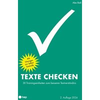 Texte checken (Print inkl. E-Book Edubase, Neuauflage 2024) von hep verlag