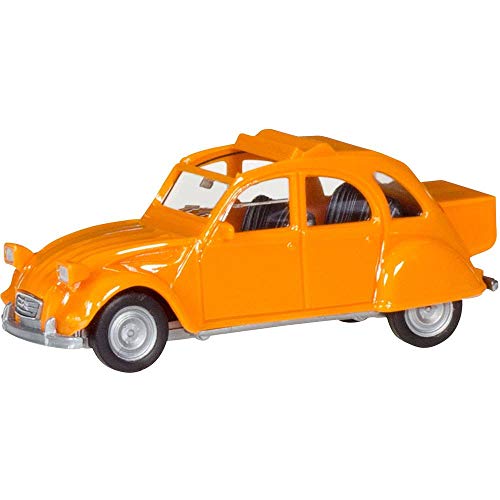 Herpa 027632-004 Citroen 2 CV mit Queue, orange, farbig Herpa 027632-004 Citroen 2 CV mit Queue, orange, farbig von herpa