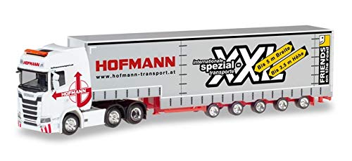 Herpa 310109 - Scania CS 20 Hochdach 6x2 Volumen-Sattelzug Hofmann (A) - 1:87 von herpa