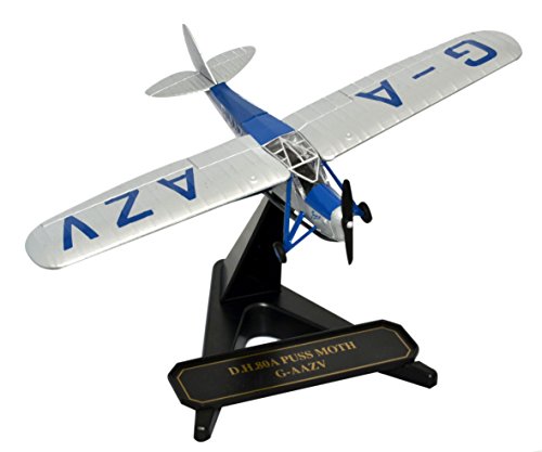 herpa 8172PM001 - Amy Johnson Jason II, G-AAZV Puss Moth - Oxford Models - Flugzeug, Wings von herpa