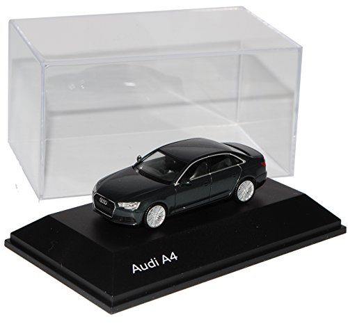 Herpa A-U-D-I A4 B9 Limousine Gotland Grün Grau Ab 2015 H0 1/87 Modell Auto von herpa