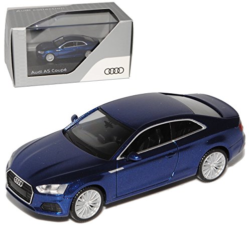 Herpa A-U-D-I A5 II Coupe Scuba Blau 2. Generation Ab 2016 H0 1/87 Modell Auto von herpa