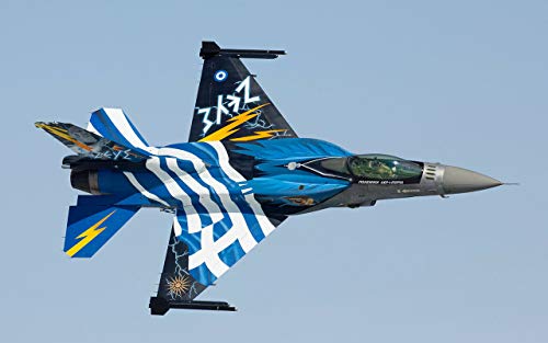 Herpa Greece Air Force F-16C Fighting Falcon 1/72 Druckguss, Flugzeugmodell von herpa