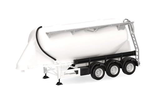 Herpa LKW Modell Eutersiloauflieger Feldbinder 35m³ 3achs, weiß Miniatur im Maßstab 1:87, Sammlerstück, Made in Germany, Kunststoff Herpa LKW Modell Eutersiloauflieger Feldbinder 35m³ 3achs, weiß Miniatur im Maßstab 1:87, Sammlerstück, Made in Germany, Kunststoff von herpa