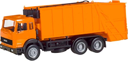 Herpa LKW Modell Mercedes Iveco Turbo Pressmüllwagen kommunal, Miniatur im Maßstab 1:87, Sammlerstück, Made in Germany, Kunststoff Herpa LKW Modell Mercedes Iveco Turbo Pressmüllwagen kommunal, Miniatur im Maßstab 1:87, Sammlerstück, Made in Germany, Kunststoff von herpa