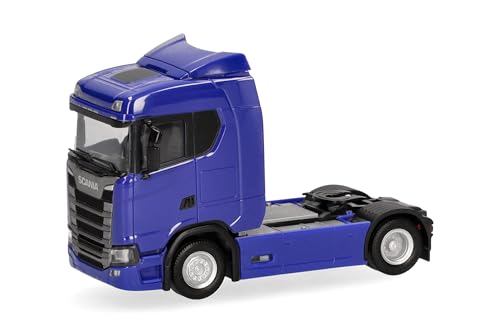 Herpa LKW Scania CS 20 ND Zugmaschine 2achs, ultramarinblau, Miniatur im Maßstab 1:87, Sammlerstück, Made in Germany, Kunststoff Herpa LKW Scania CS 20 ND Zugmaschine 2achs, ultramarinblau, Miniatur im Maßstab 1:87, Sammlerstück, Made in Germany, Kunststoff von herpa