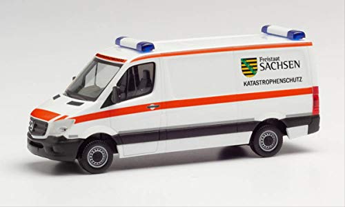 Herpa - Mercedes-Benz Sprinter `13 flachdach „freistaat Sachsen/katrastrophenschutz“ 95839 von herpa