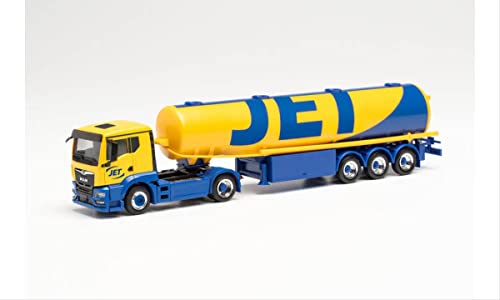 Herpa Miniaturmodelle-Man TGS TN Benzintank-Train Jet, 314510, Mehrfarbig Herpa Miniaturmodelle-Man TGS TN Benzintank-Train Jet, 314510, Mehrfarbig von herpa