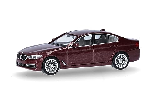 Herpa Modellauto BMW 5er Limousine, Miniatur im Maßstab 1:87, Sammlerstück, Made in Germany, Modell aus Kunststoff Herpa Modellauto BMW 5er Limousine, Miniatur im Maßstab 1:87, Sammlerstück, Made in Germany, Modell aus Kunststoff von herpa