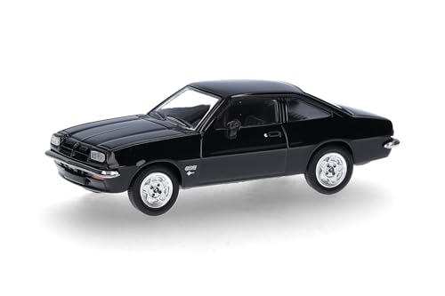 Herpa Modellauto Opel Manta B, schwarz, Miniatur im Maßstab 1:87, Sammlerstück, Made in Germany, Modell aus Kunststoff Herpa Modellauto Opel Manta B, schwarz, Miniatur im Maßstab 1:87, Sammlerstück, Made in Germany, Modell aus Kunststoff von herpa