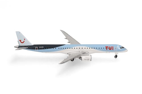 Herpa Modellflugzeug Embraer E195-E2,TUI Airlines Belgium, Miniatur im Maßstab 1:500, Sammlerstück, Modell ohne Standfuß, Metall Herpa Modellflugzeug Embraer E195-E2,TUI Airlines Belgium, Miniatur im Maßstab 1:500, Sammlerstück, Modell ohne Standfuß, Metall von herpa