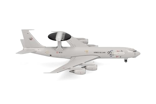 Herpa Modellflugzeug French AF Boeing E-3F Sentry - 36th Airborne CCW - 90th Anniversary - 36-CB Charognard, Miniatur im Maßstab 1:500, Sammlerstück, Flugzeug Modell ohne Standfuß, Metall Herpa Modellflugzeug French AF Boeing E-3F Sentry - 36th Airborne CCW - 90th Anniversary - 36-CB Charognard, Miniatur im Maßstab 1:500, Sammlerstück, Flugzeug Modell ohne Standfuß, Metall von herpa
