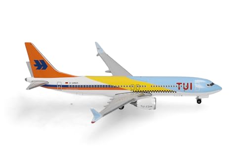 Herpa Modellflugzeug TUIfly Boeing 737 Max 8 "50 Jahre - D-AMAH Fuerteventura Miniatur im Maßstab 1:500, Sammlerstück, Flugzeug Modell ohne Standfuß, Metall Herpa Modellflugzeug TUIfly Boeing 737 Max 8 "50 Jahre - D-AMAH Fuerteventura Miniatur im Maßstab 1:500, Sammlerstück, Flugzeug Modell ohne Standfuß, Metall von herpa