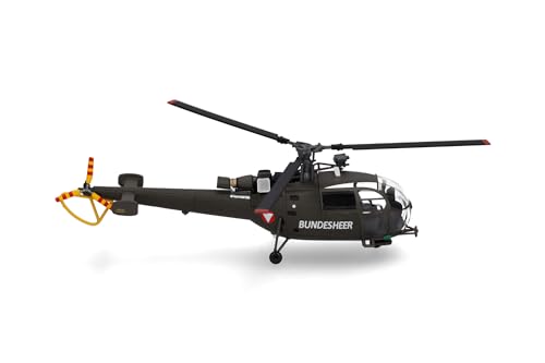 Herpa Modellhubschrauber Austrian Air Force Sud Aviation SA316 Alouette III - Verbindungshubschrauberstaffel, Aigen/Ennstal Miniatur im Maßstab 1:72, Sammlerstück, Modell ohne Standfuß, Metall Herpa Modellhubschrauber Austrian Air Force Sud Aviation SA316 Alouette III - Verbindungshubschrauberstaffel, Aigen/Ennstal Miniatur im Maßstab 1:72, Sammlerstück, Modell ohne Standfuß, Metall von herpa