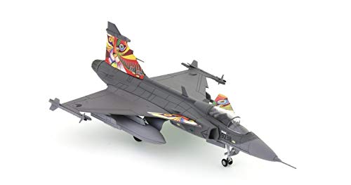Herpa Saab Griffin Tschechische Air Force Tiger Club #9238 1/72 Druckgussflugzeug von herpa