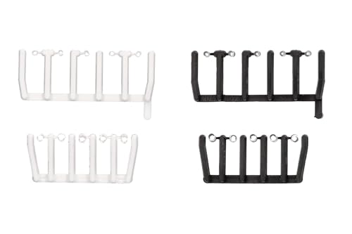 Herpa Zubehör 80 Signallichter transparent mit schwarzen und weißen Sockeln, je 20x groß und klein im Maßstab 1:87, Miniatur Modell, Kunststoff Herpa Zubehör 80 Signallichter transparent mit schwarzen und weißen Sockeln, je 20x groß und klein im Maßstab 1:87, Miniatur Modell, Kunststoff von herpa