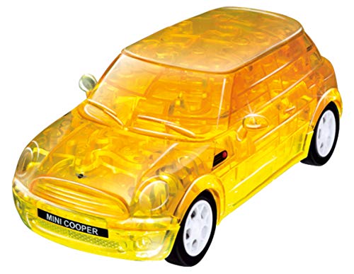 Puzzle Fun 3D 80657075 - Mini Cooper, transparent gelb von herpa