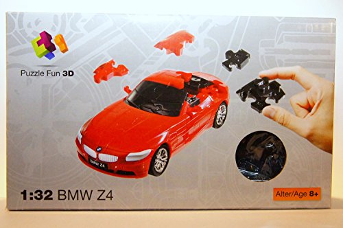 Puzzle Fun 3D 80657080 - BMW Z4, rot von herpa