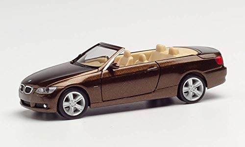 herpa 033763-002 BMW 3er Cabrio, Marrakesh braun metallic in Miniatur zum Basteln Sammeln und als Geschenk von herpa