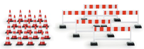 herpa 052566 – Pylonen und Absperrschranken Set, Leitkegel, Schrankenzaun, Verkehrsabsperrung, Baustelle, Modellbau, Miniaturmodelle, Zubehör, Kunststoff - Maßstab 1:87 herpa 052566 – Pylonen und Absperrschranken Set, Leitkegel, Schrankenzaun, Verkehrsabsperrung, Baustelle, Modellbau, Miniaturmodelle, Zubehör, Kunststoff - Maßstab 1:87 von herpa