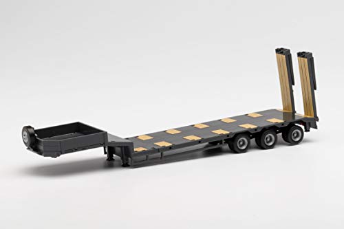 herpa 076371-007 Goldhofer Semitiefladeauflieger 3-achs mit montierten Rampen, anthrazit in Miniatur zum Basteln Sammeln und als Geschenk herpa 076371-007 Goldhofer Semitiefladeauflieger 3-achs mit montierten Rampen, anthrazit in Miniatur zum Basteln Sammeln und als Geschenk von herpa
