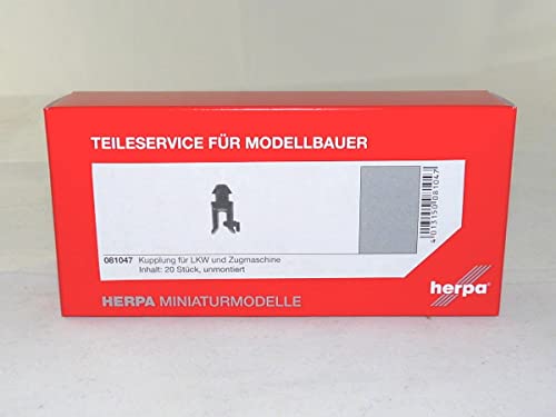 herpa 081047 - Kupplungsmaul für LKW und Zugmaschinen, Inhalt 20 Stück herpa 081047 - Kupplungsmaul für LKW und Zugmaschinen, Inhalt 20 Stück von herpa