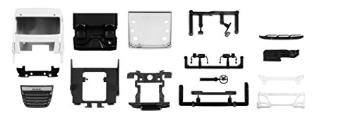herpa 084604 - Fahrerhaus DAF XF SC Euro 6 ohne Windleitblech und Dachspoiler, 2 Stück von herpa