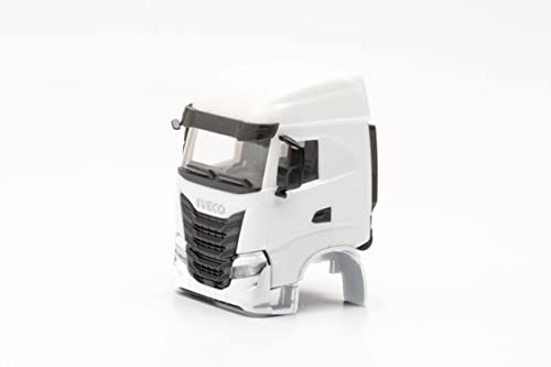 herpa 085625 Iveco S-Way Teileservice, Modell Fahrerhaus ohne Windleitbleche, 2 STK. originalgetreu im Maßstab 1:87, Modellauto, Modellbau, Deko, Zubehör für Miniaturmodell aus Kunststoff, weiß herpa 085625 Iveco S-Way Teileservice, Modell Fahrerhaus ohne Windleitbleche, 2 STK. originalgetreu im Maßstab 1:87, Modellauto, Modellbau, Deko, Zubehör für Miniaturmodell aus Kunststoff, weiß von herpa
