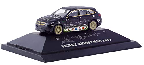 herpa Mercedes-Benz EQC Weihnachts-PKW 2019“ in Mini zum Basteln und Sammeln von herpa