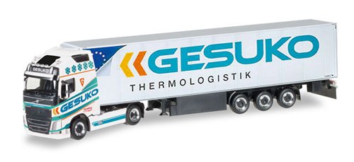 herpa 307994 Volvo Fahrzeug FH GI. Kühlkoffer-Sattelzug GESUKO von herpa