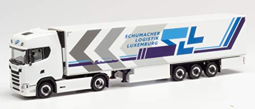 herpa 312189 Scania CS 20 HD Kühlkoffer-Sattelzug „SLL/Schumacher Logistik Luxemburg, Mehrfarbig herpa 312189 Scania CS 20 HD Kühlkoffer-Sattelzug „SLL/Schumacher Logistik Luxemburg, Mehrfarbig von herpa