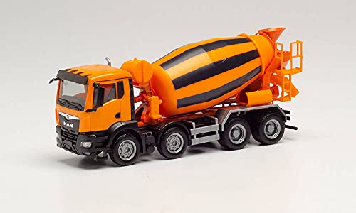 herpa - MAN TGS NN Betonmischer-LKW 4-achs, kommunalorange von herpa