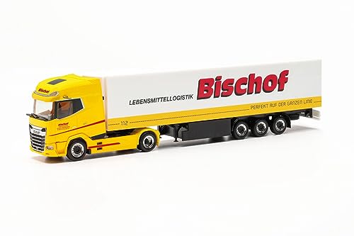 herpa DAF XG+ Kühlkoffersattelzug Lebensmittellogistik Bischof LKW-Modell 1:87#316613 von herpa