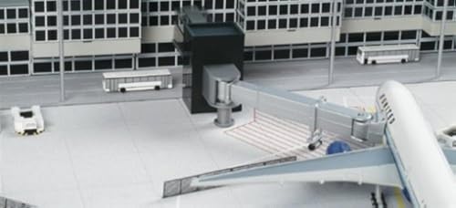 herpa 520416 – Flugzeug-Flugsteig als Ergänzung zum Miniaturflughafen, Andockstation, Fluggastbrücken Miniaturmodell, Airport für Sammler, Flugzeugmodelle, Bastler, Modellbausatz-Maßstab 1:500, Weiß herpa 520416 – Flugzeug-Flugsteig als Ergänzung zum Miniaturflughafen, Andockstation, Fluggastbrücken Miniaturmodell, Airport für Sammler, Flugzeugmodelle, Bastler, Modellbausatz-Maßstab 1:500, Weiß von herpa