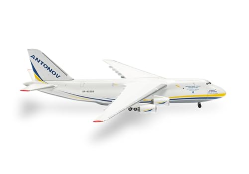 herpa 526777-005 Modellflugzeug Airlines Antonov AN-124 Be Brave Like Okhtyrka Miniatur im Maßstab 1:500, Sammlerstück, Modell ohne Standfuß, Metall Miniaturmodell, Mehrfarbig herpa 526777-005 Modellflugzeug Airlines Antonov AN-124 Be Brave Like Okhtyrka Miniatur im Maßstab 1:500, Sammlerstück, Modell ohne Standfuß, Metall Miniaturmodell, Mehrfarbig von herpa