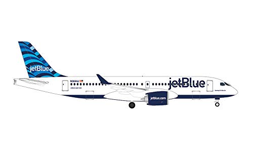 herpa JetBlue Airbus A220-300, Wings, Modell Flugzeug, Modellbau, Miniaturmodelle, Sammlerstück von herpa