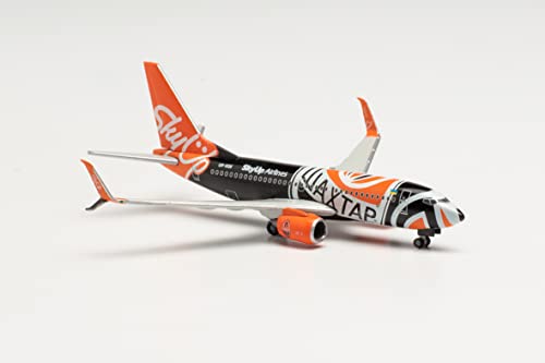 herpa 535731 SkyUp Airlines Boeing 737-700, Modell Flugzeug, Modellbau, Miniaturmodelle, Sammlerstück, Mehrfarbig von herpa